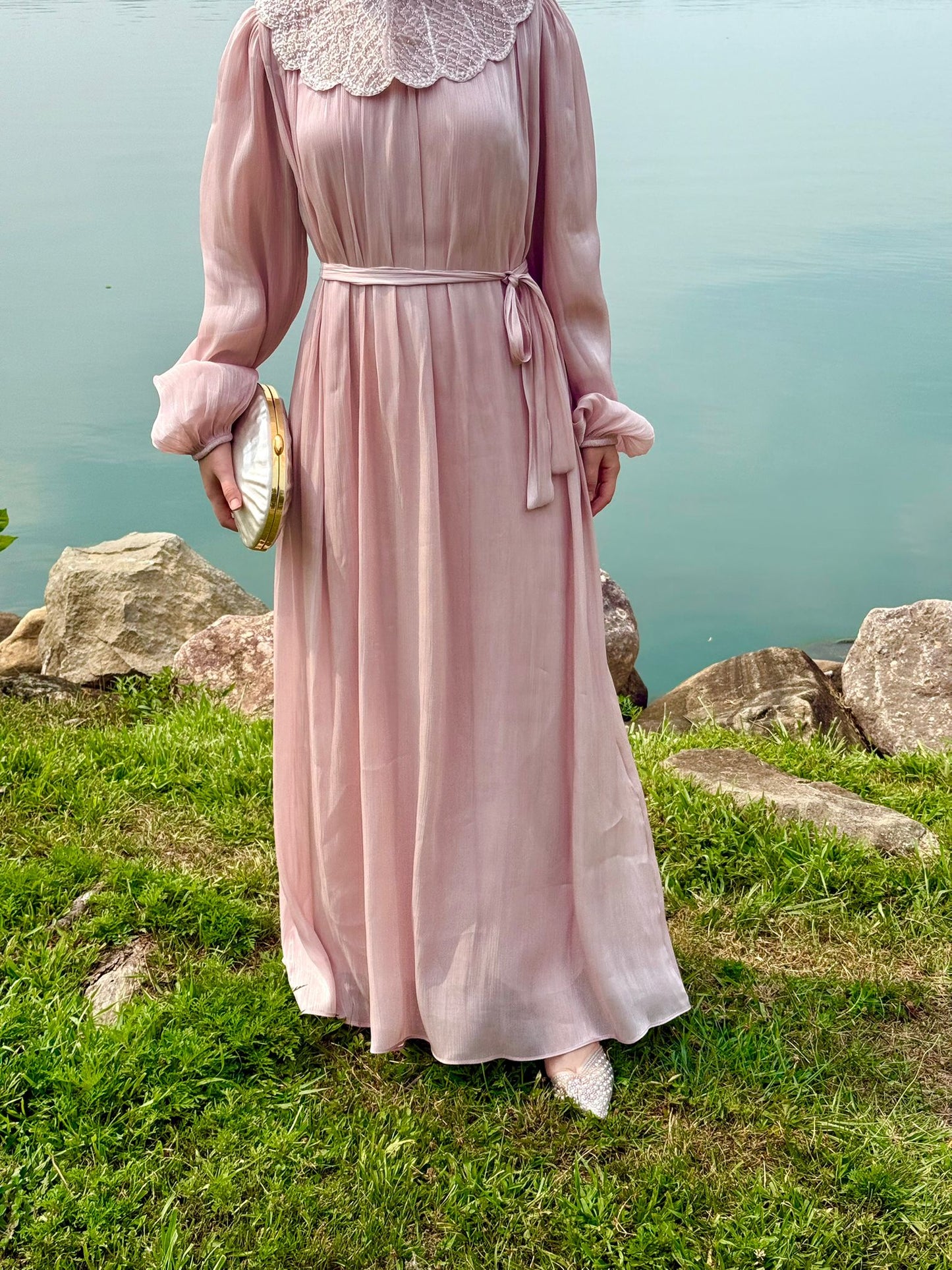 PINK Janjan Fabric Dress